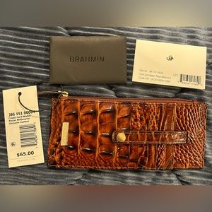 **Brand New** Brahmin Credit Card Wallet in Pecan Melbourne